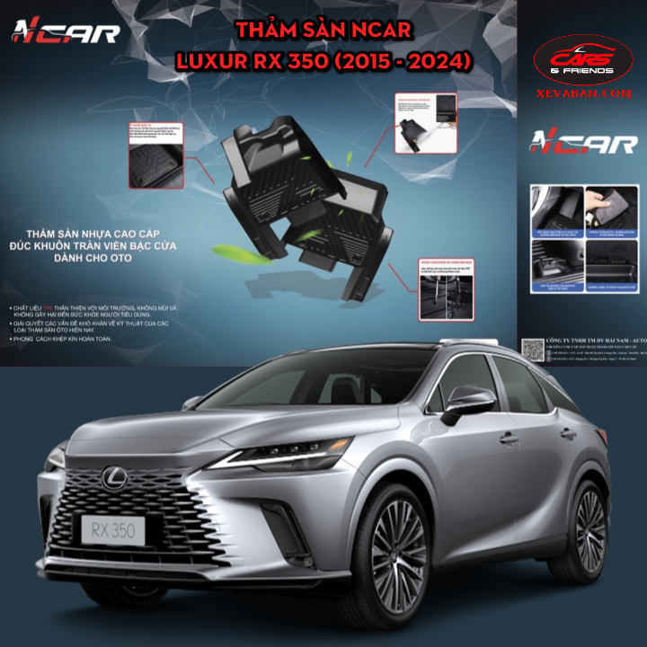 Thảm sàn Ncar cho LEXUR RX350